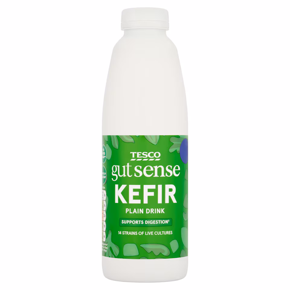 Tesco Gut Sense Kefir Drink Plain 750ml