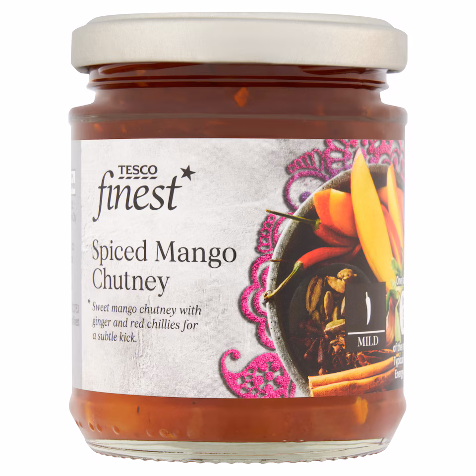 Tesco Finest Spiced Mango Chutney 200G
