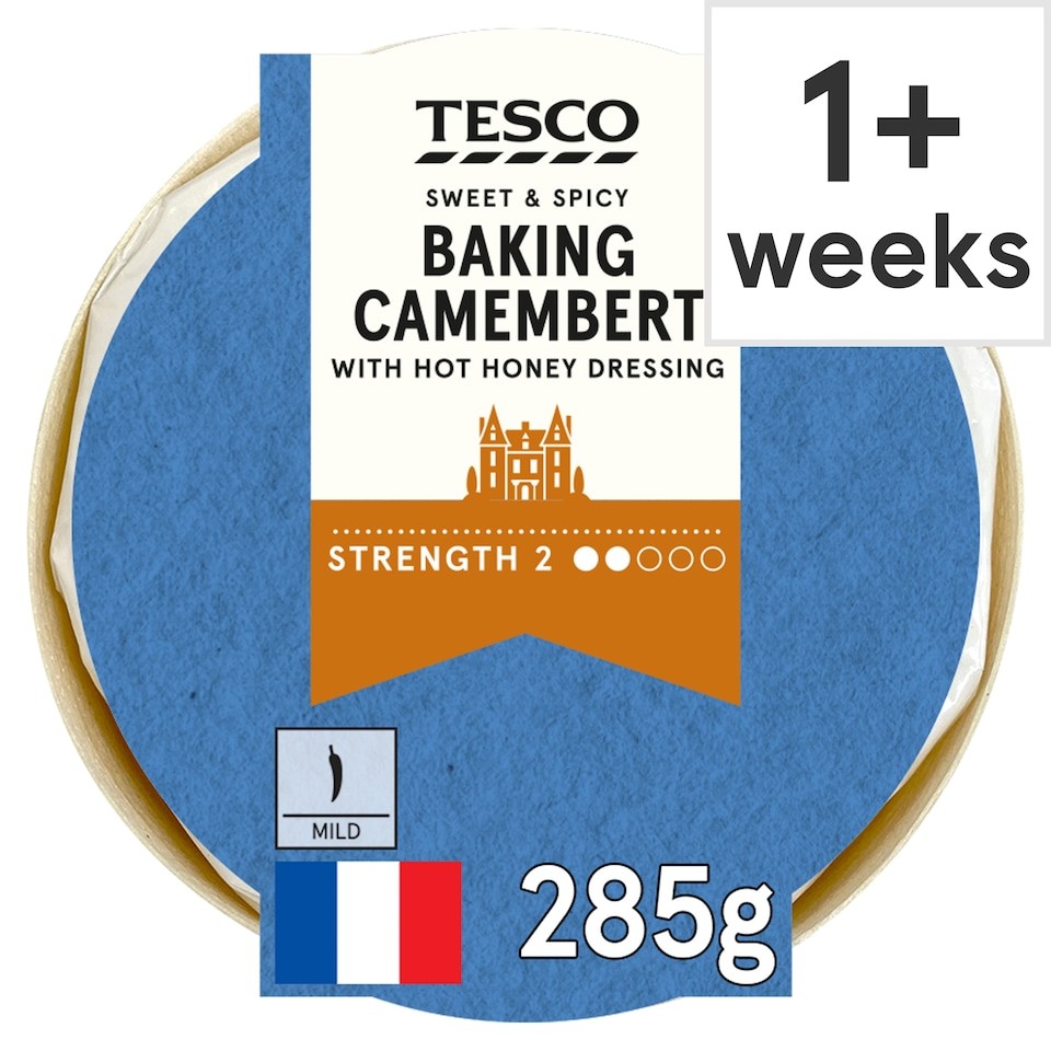 Tesco Baking Camembert with Hot Honey 285g