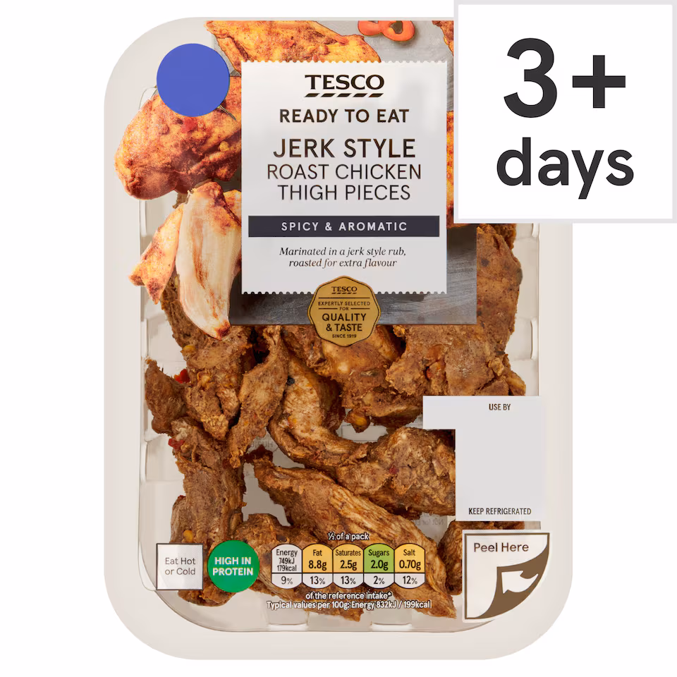 Tesco Jerk Chicken Thigh Pieces 180g