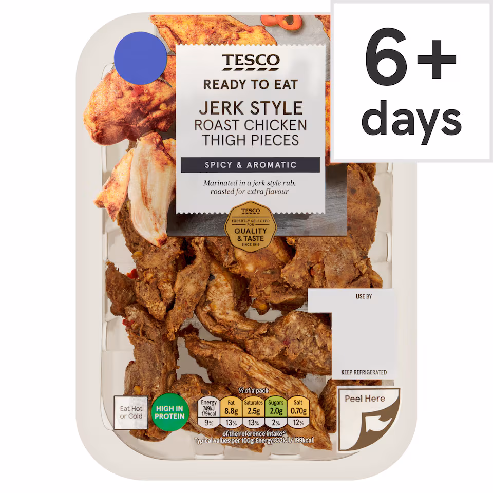 Tesco Jerk Chicken Thigh Pieces 180g
