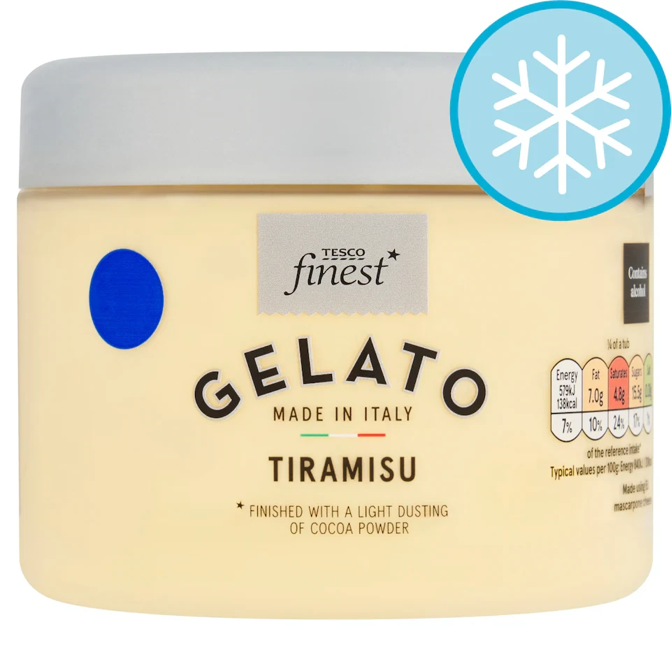 Tesco Finest Tiramisu Gelato 480ml