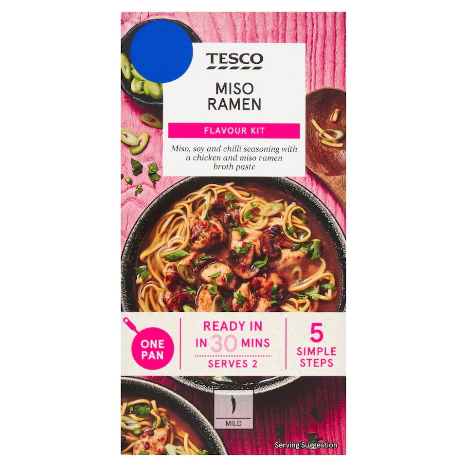 Tesco Miso Ramen Flavour Kit 40g