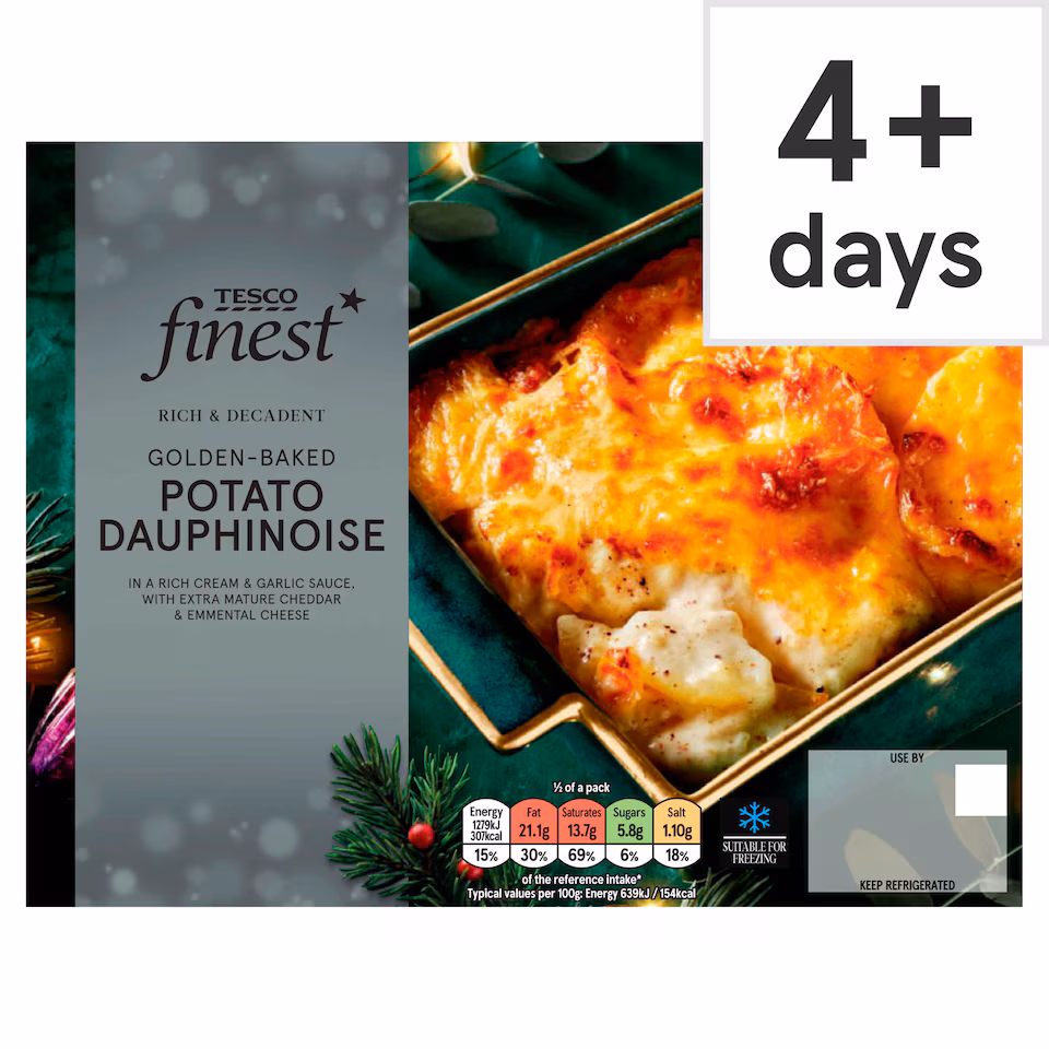 Tesco Finest Golden-Baked Potato Dauphinoise 400g