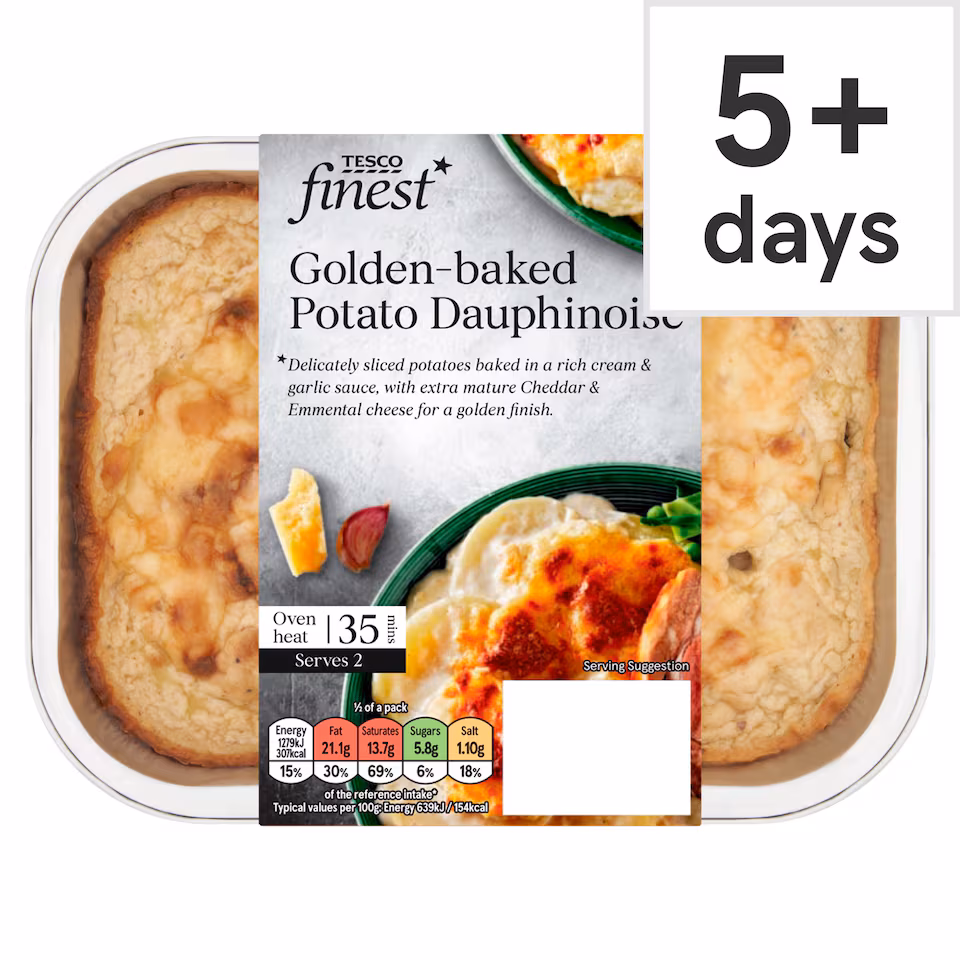Tesco Finest Golden-Baked Potato Dauphinoise 400g