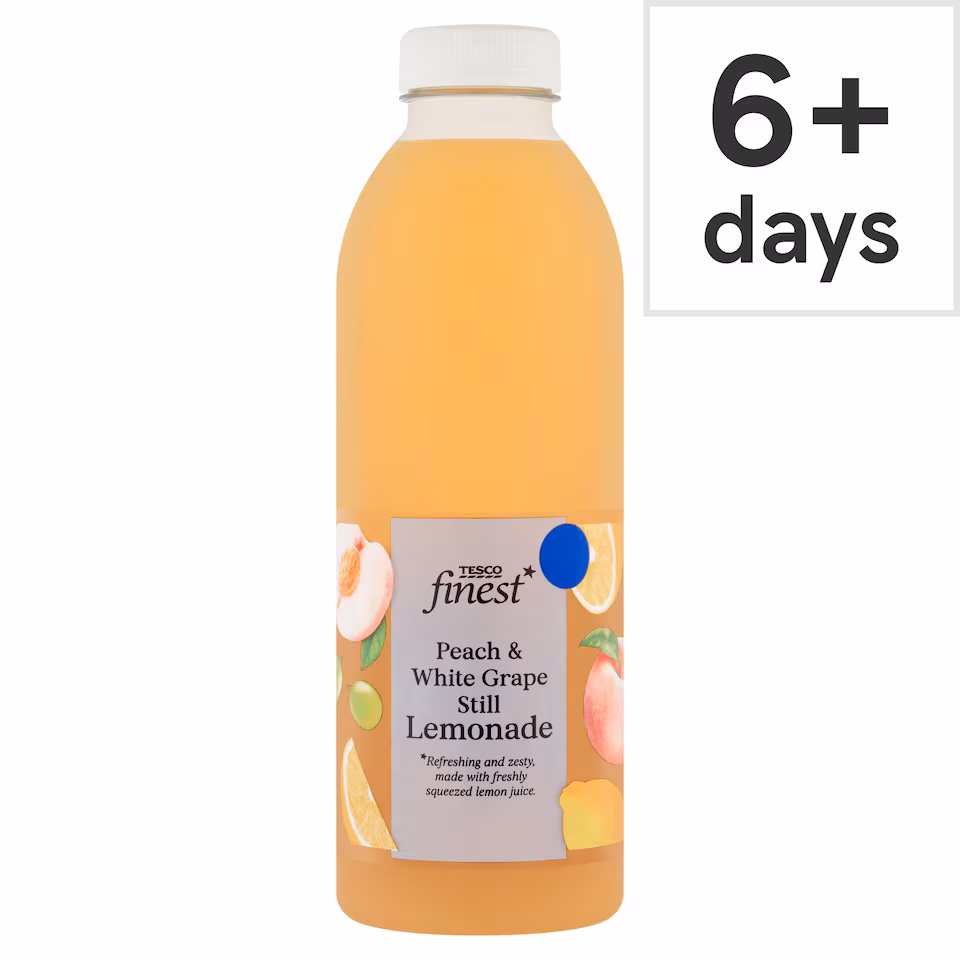 Tesco Finest Italian Peach & White Grape Lemonade 750ml
