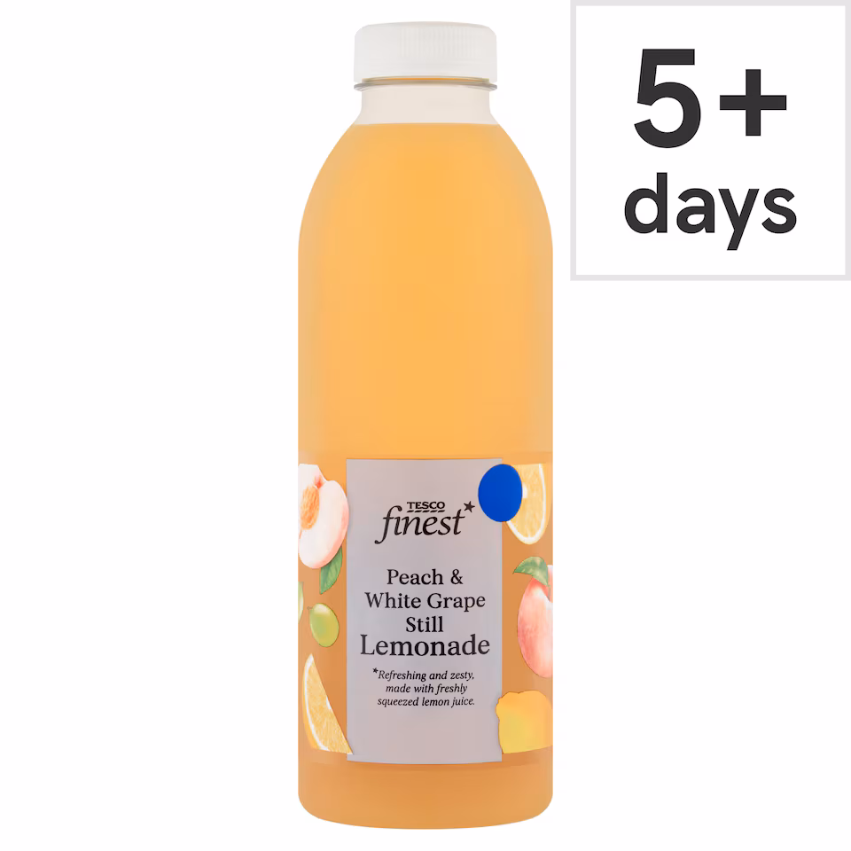 Tesco Finest Italian Peach & White Grape Lemonade 750ml