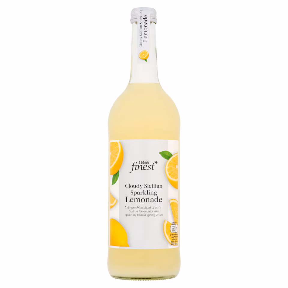 Tesco Finest Cloudy Sicilian Sparkling Lemonade 750ml