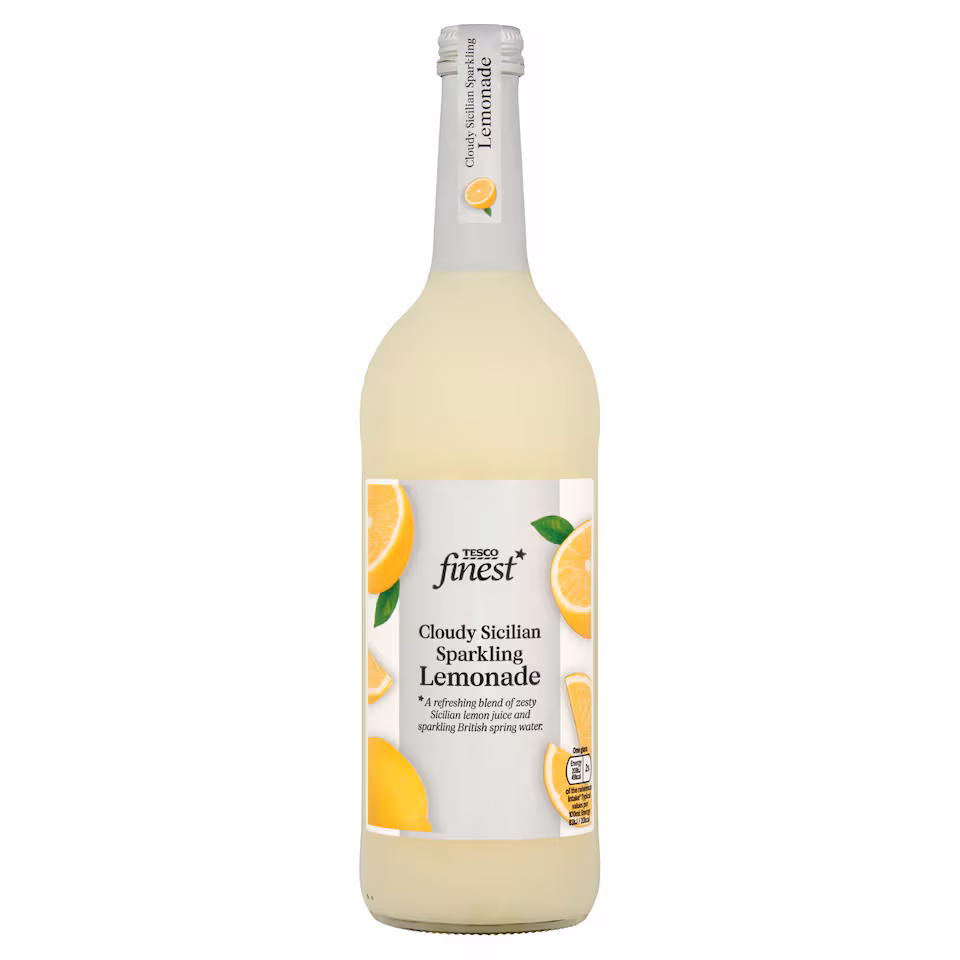 Tesco Finest Cloudy Sicilian Sparkling Lemonade 750ml