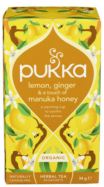 Pukka Lemon Ginger Manuka Honey 32g 20ps