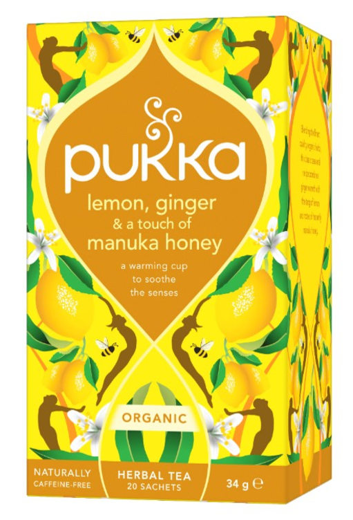 Lemon Tea Ginger 20pos Pukka