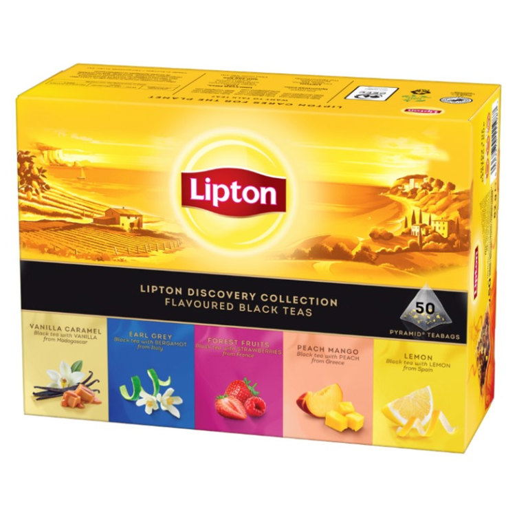 Black Tea Taste Collection 50pos Lipton