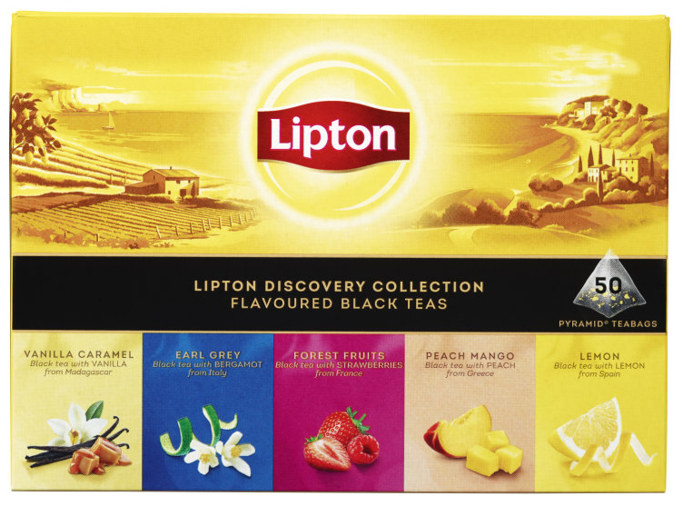 Black Tea Taste Collection 50pos Lipton