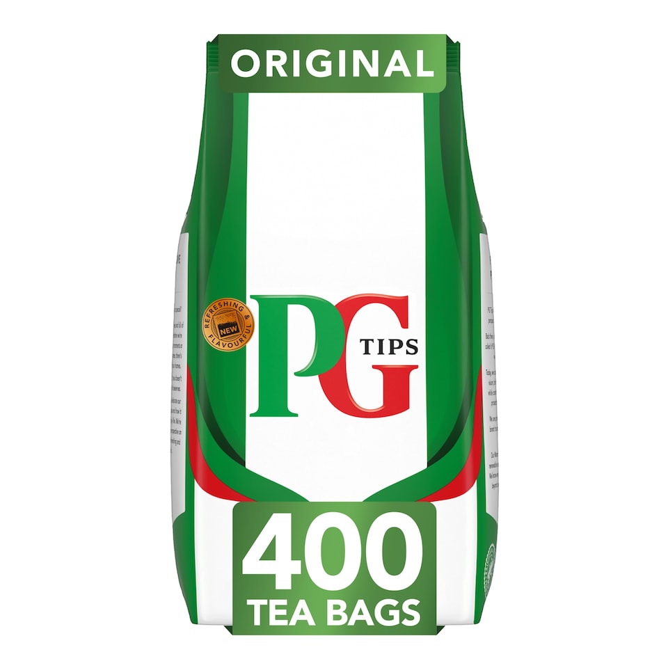 PG Tips Original Black Tea 400 Tea Bags 1.16kg