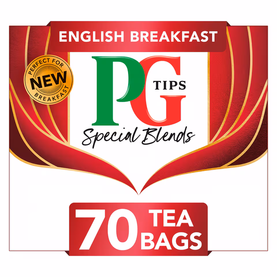 PG Tips English Breakfast Speciality Tea 70 Tea Bags 175g
