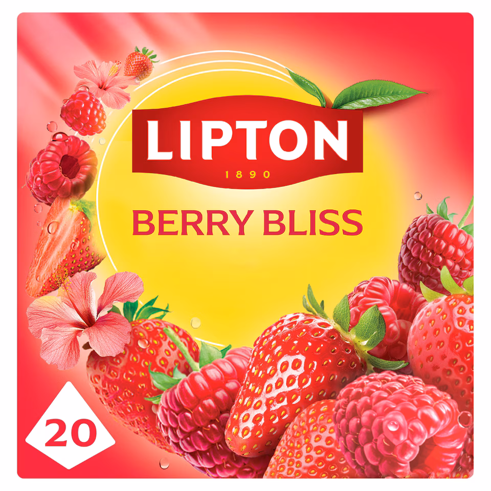 Lipton Berry Bliss 20 Tea Bags 42g