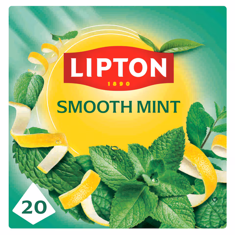 Lipton Smooth Mint  20 Tea Bags 34g