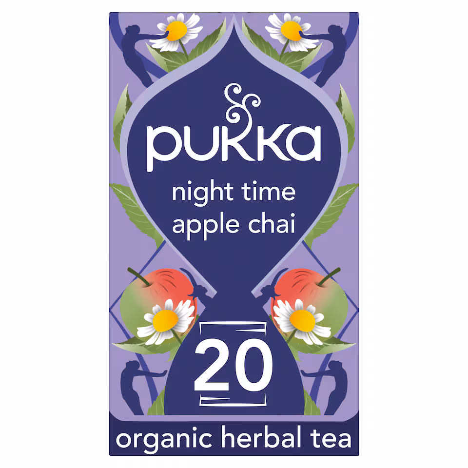 Pukka Organic Night Time Apple 20 Tea Bags 36g