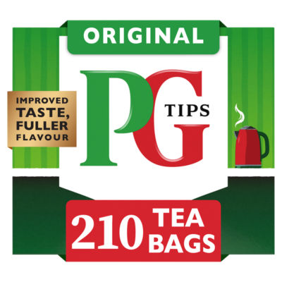 PG Tips Original 210 Tea Bags 656g