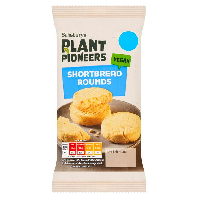 Plant Pioneers Shortbread Rounds 175g