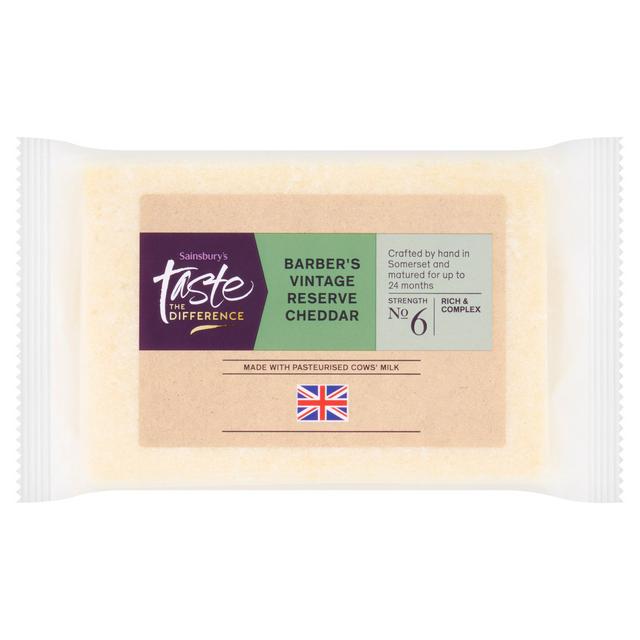 Sainsbury's Vintage Reserve Cheddar, Taste the Difference 350g