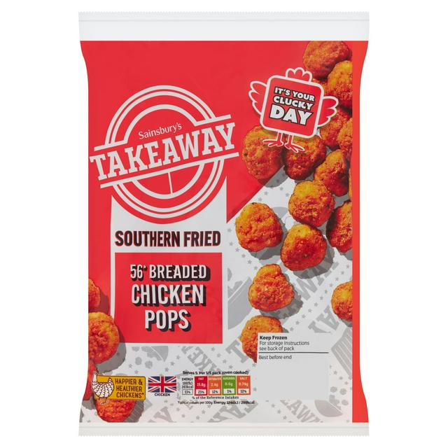 Sainsbury's Southern Fried Breaded Chicken Pops 500g