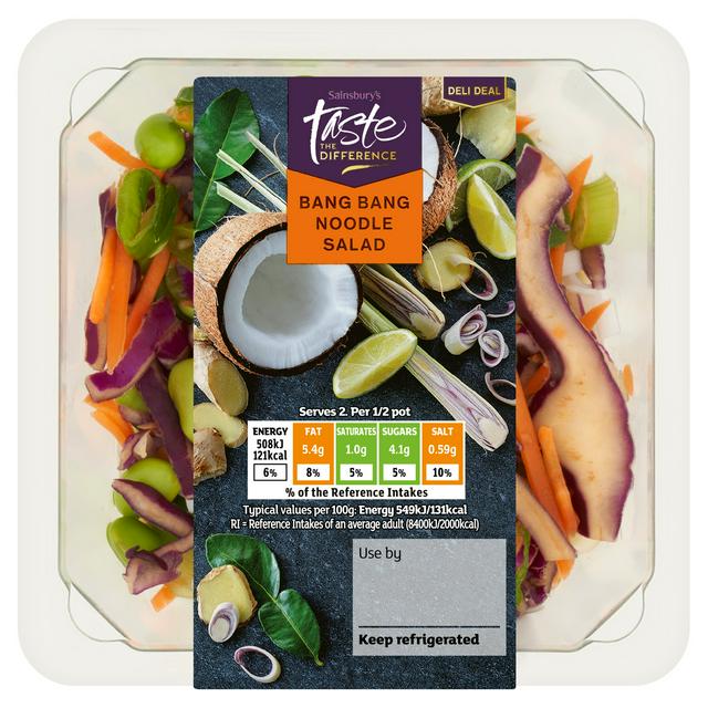 Sainsbury's Bang Bang Noodle Salad, Taste the Difference 185g