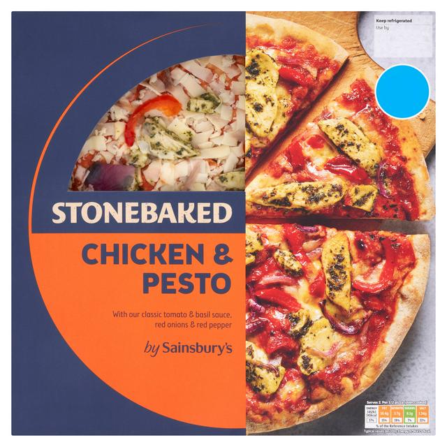 Sainsbury's Stonebaked Chicken & Pesto 300g
