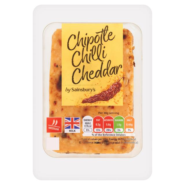 Sainsbury's Chipotle Chilli Cheddar Cheese 200g