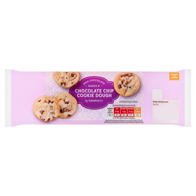 Sainsbury's Milk Chocolate Chip Cookie Dough 300g