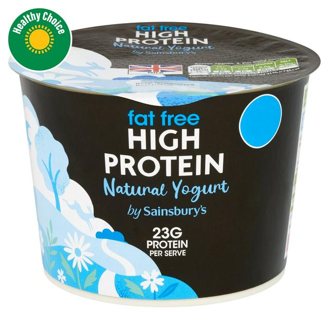 Sainsbury's Protein Natural Big Pot Yogurt 450g
