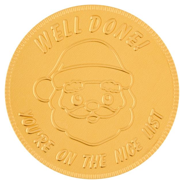 Sainsbury's Solid Milk Chocolate Coin 58g