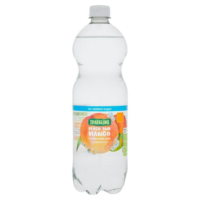 Sainsbury's Peach & Mango Sparkling Water 1L