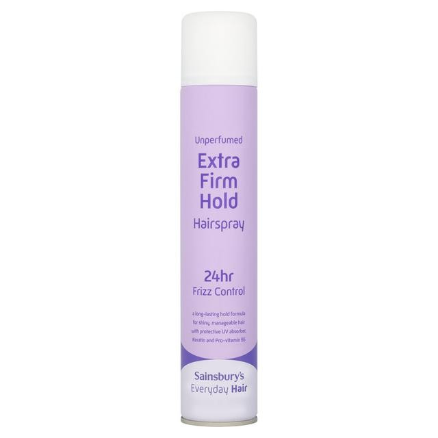 Sainsbury's Extra Firm Unperfumed Hairspray 400ml
