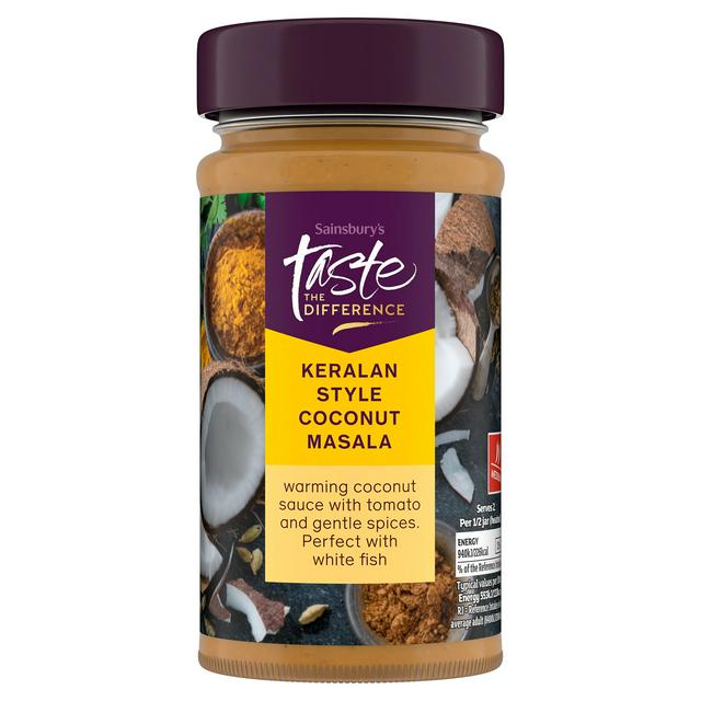 Sainsbury's Keralan Style Coconut Masala Curry Sauce, Taste the Difference 340g