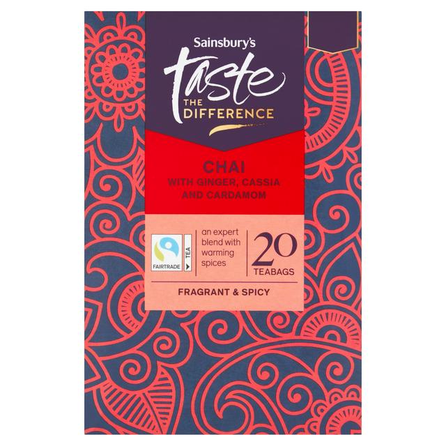 Sainsbury's Chai Teabags, Taste the Difference x20 50g