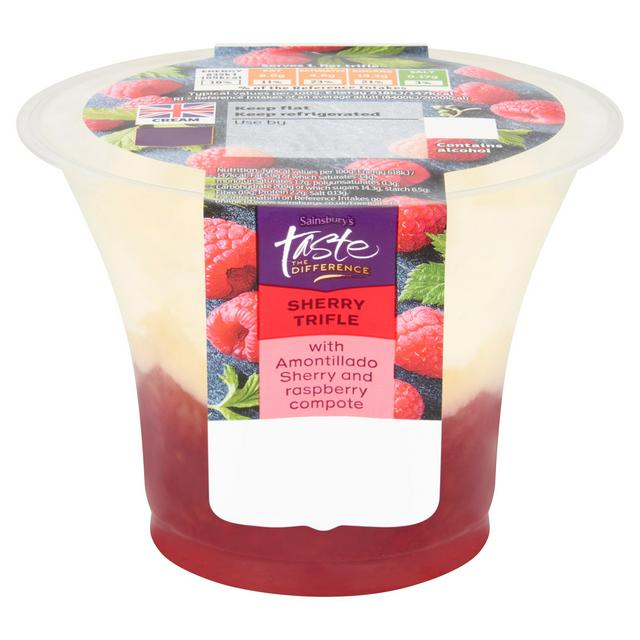 Sainsbury's Sherry Trifle, Taste the Difference 135g