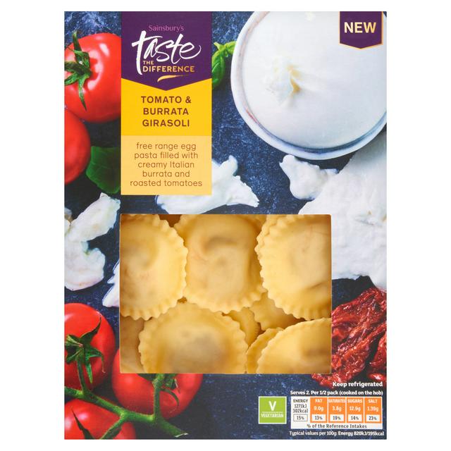 Sainsbury's Tomato & Burrata Girasoli, Taste the Difference 250g