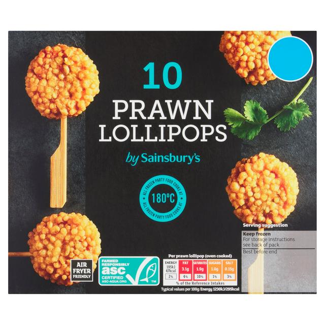 Sainsbury's Prawn Lollipops x10 170g