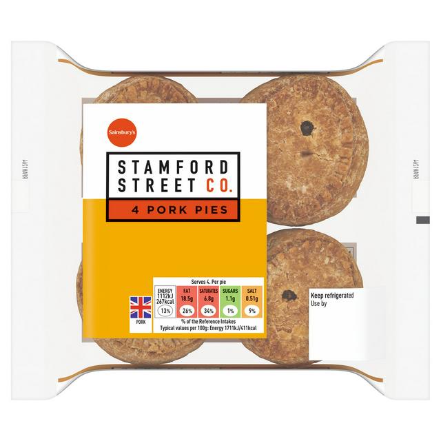 Stamford Street Co. 4 Pork Pie 260g