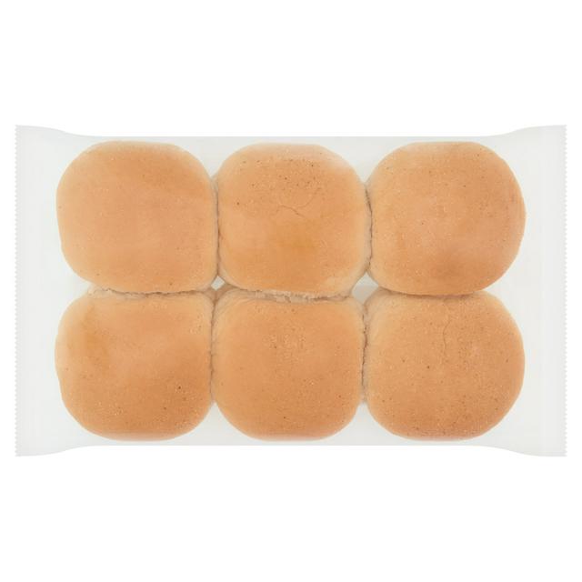Sainsbury's Soft White Rolls x6