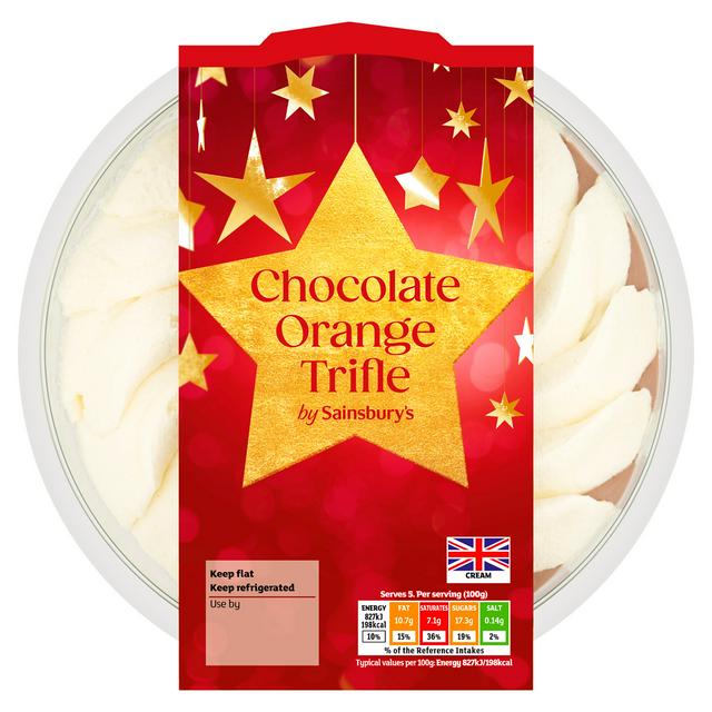 Sainsbury's Chocolate Orange Trifle 500g