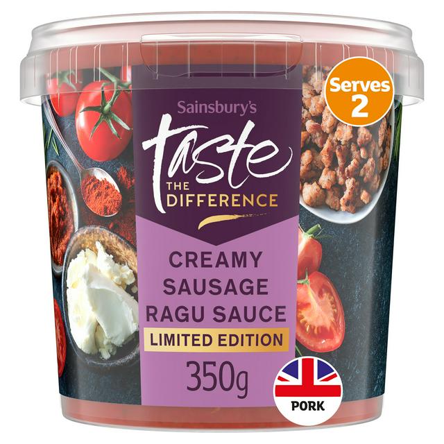 Sainsbury's Italian Style Sausage Ragu, Limited Edition, Taste the Difference 350g