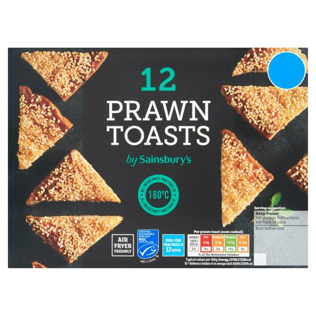 Sainsbury's Prawn Toasts x12 189g