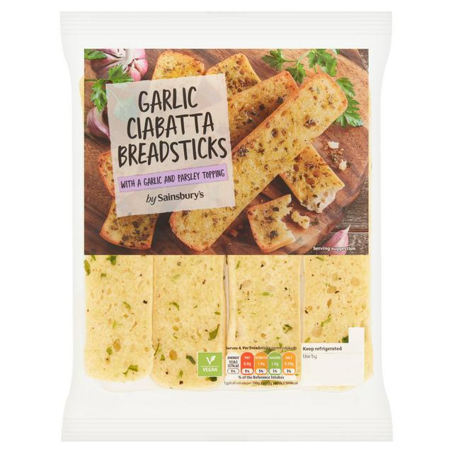Sainsbury's Ciabatta Breadsticks 135g