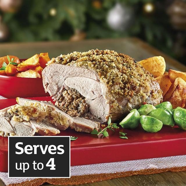 Sainsbury's Fresh Turkey Thigh Joint with Pork, Sage & Caramelised Onion Stuffing 850g