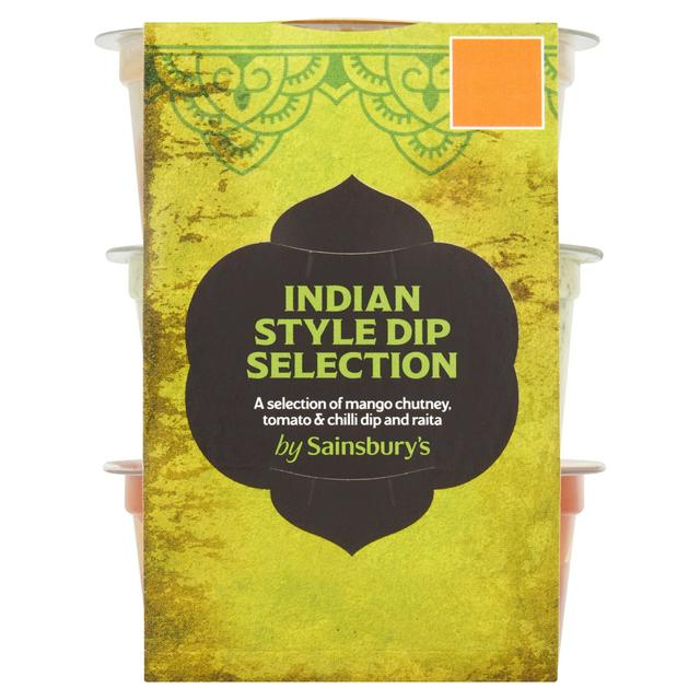 Sainsbury's Indian Style Dip Selection 3x40g