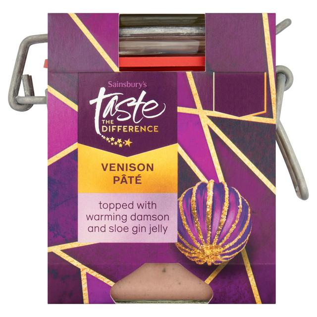 Sainsbury's Venison Pate, Taste the Difference 125g