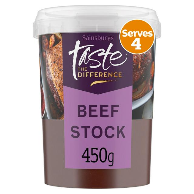 Sainsbury's Beef Stock, Taste the Difference 450g