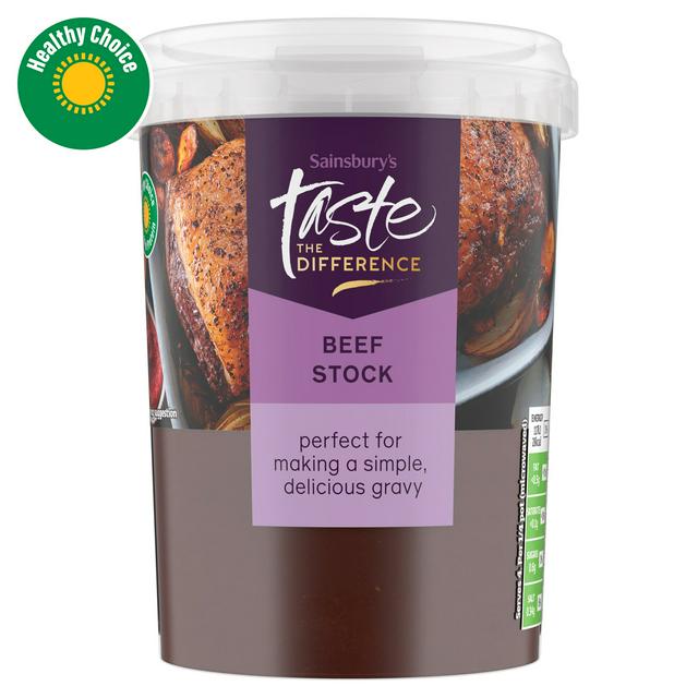 Sainsbury's Beef Stock, Taste the Difference 450g